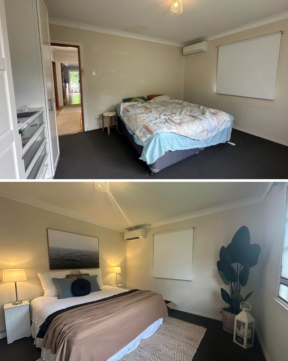 NavGillUGC's tweet photo. Latest client - a home stager and these before &amp; afters speak for THEMSELVES!

#ugc #cgc #homestylist #interiorstylist #stager #contentcreator #brisbane #australia https://t.co/akP1CIK1R6