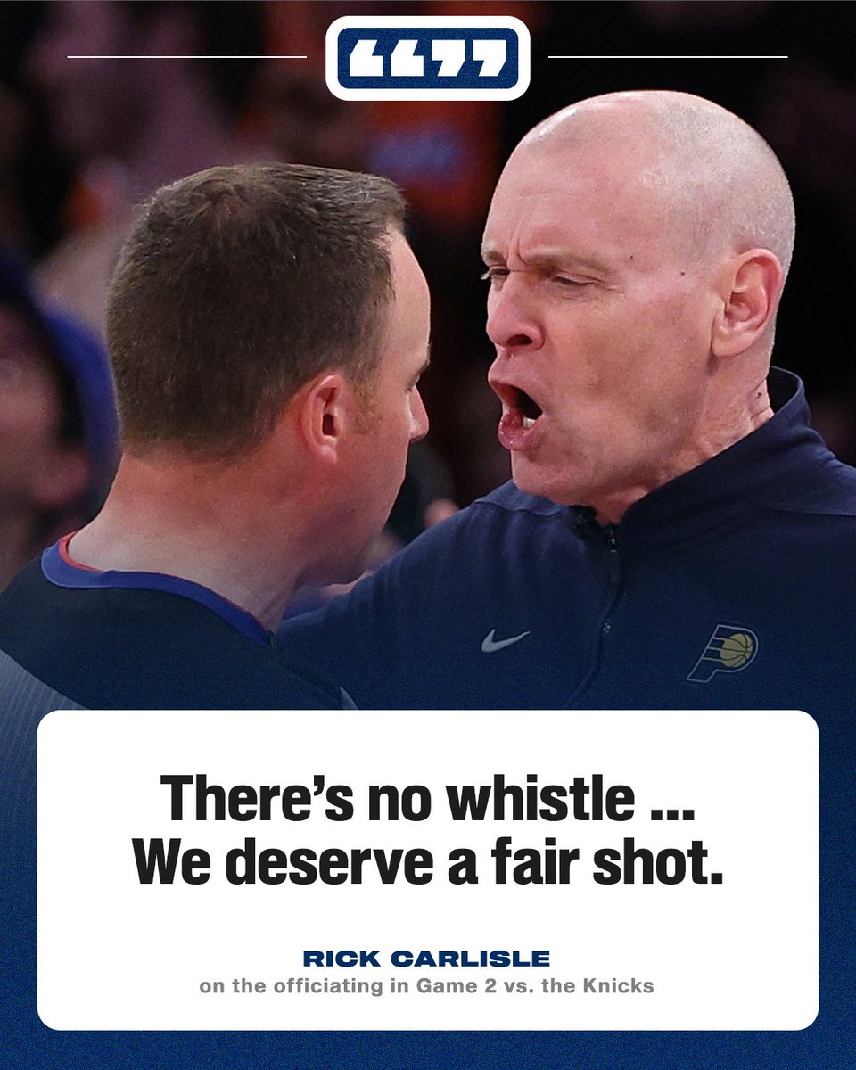 Rick Carlisle was ejected with under a minute to go in Game 2.