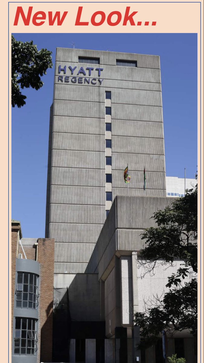 Did you know that 5 Star Meikles Hotel  changed ownership recently and has changed its name to Hyatt Regency Hotel