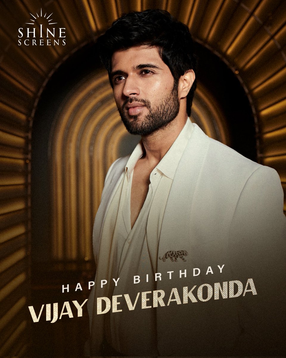 Wishing @TheDeverakonda a very Happy Birthday ❤️‍🔥 May you shine bright in every step you take 💫 All the best for all your future endeavours ✨
