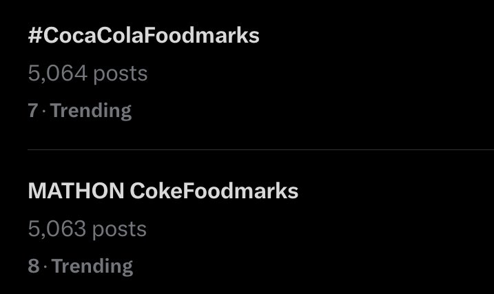 godzophia's tweet image. five thousand tweets! yehey congrats chasers

MATHON CokeFoodmarks
#RecipeForMagic
#CocaColaFoodmarks