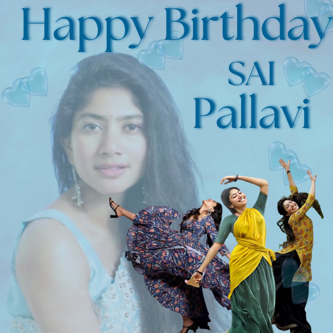 🎂🎊Happy Birthday to the beautiful and incredibly talented @Sai_Pallavi92 We hope your year is filled with endless joy and happiness! 💫 #HappyBirthdaySaiPallavi #HBDSaiPallavi #BhavanimediaWishes @bhavanidvd @BhavaniHDMovies