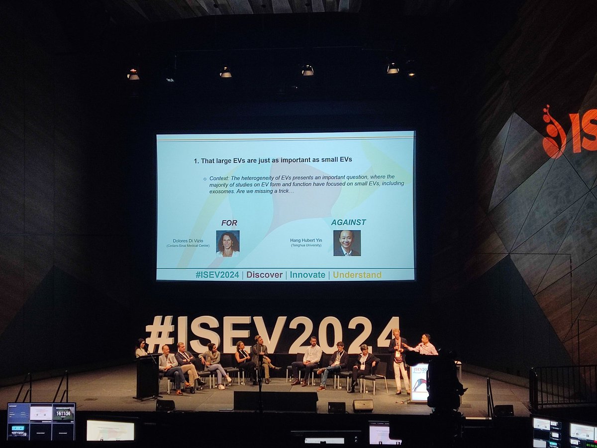 YingZhu827's tweet image. EV debate! What a special and cheerful session! 😆 #isev2024 @IsevComms