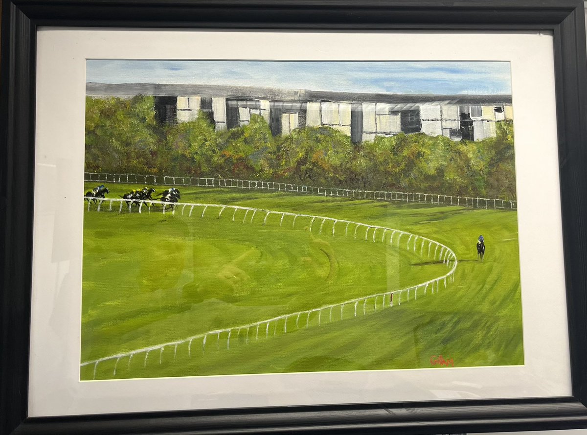 Big thanks to @gillamart an incredible moment in history by Pride Of Jenni at Royal Randwick. 🎨 Heading straight up to @HKDarren’s commentary box with working title “seriously 30 lengths.” #RoyalRandwick #ExpectItAll