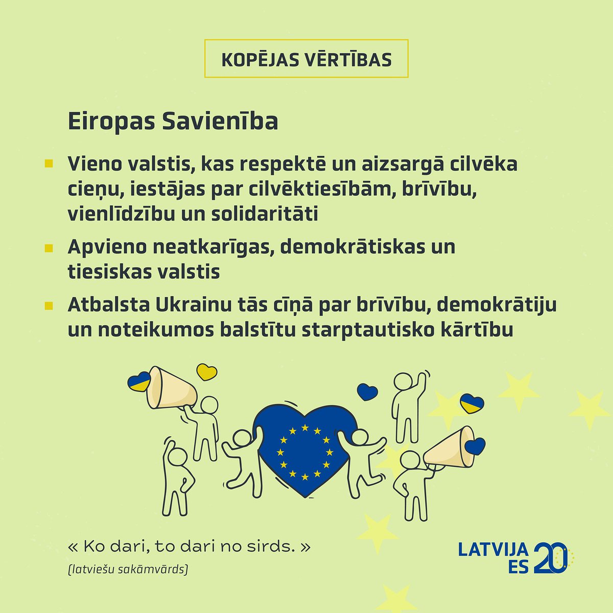 🇱🇻🇪🇺 #LV20ES valsts un sabiedrības ieguvumi. Pirms 20 gadiem, 2004. gada 1. maijā, Latvija iestājās Eiropas Savienībā. Ierakstu sērijā līdz Eiropas dienai iepazīstināsim ar būtiskākajiem ieguvumiem, mums esot Eiropas Savienībā.