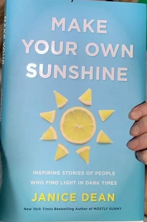 Nine lessons from the book: Make Your Own Sunshine: Inspiring Stories of People Who Find Light in Dark Times:

#MakeYourOwnSunshine 
#JaniceDean
#DrSureshKPandeyKota
#SuViEyeHospitalKota
#DrVidushiSharmaKota