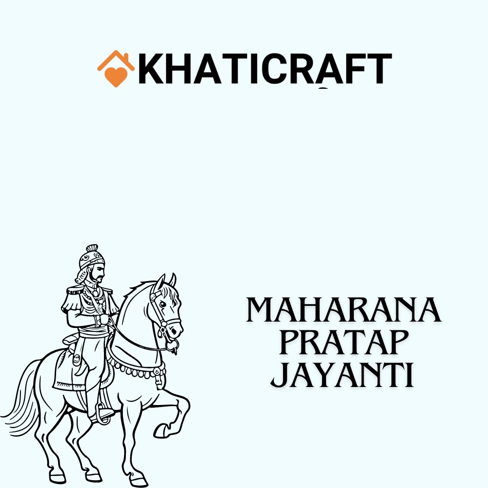 Celebrating the valor and legacy of a true warrior! On Maharana Pratap Jayanti, let's honor the bravery and indomitable spirit of this legendary ruler. His courage continues to inspire generations. Jai Rajputana! 🗡️ 
#MaharanaPratapJayanti#RajputPride#Khaticraft