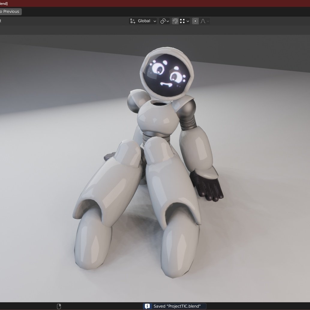hurricanebro30's tweet photo. I'm having fun posing my little robot, TIC! #b3d #Robot #hurricanebro30 https://t.co/dIBbQU3jtB