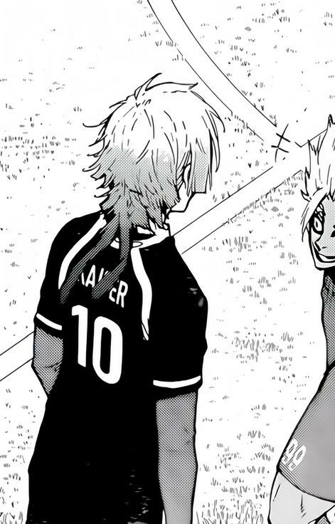 bluelockfess's tweet image. -bllk cw // blue lock spoiler manga

"lawan terberat?"                   "diri sendiri"