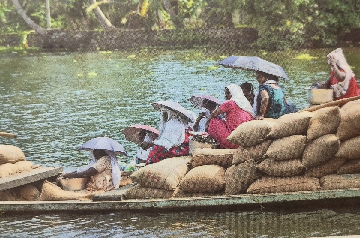 Captivated by this poignant image of women laborers sheltering from the scorching sun on a country boat.Their resilience amidst harsh conditions is truly inspiring.#ClimateAction #Resilience #CommunityStrength' #climatechange
#WomenEmpowerment #EnvironmentalJustice
#rusticreveals