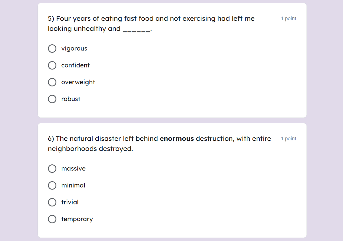 ทดสอบคำศัพท์จากข้อสอบจริง TGAT ENG และ A-LEVEL สามัญปีก่อน ๆ มาให้ลองทำกัน 10 ข้อ (ชุดที่ 4 ล่าสุด)
➤ forms.gle/gy1YQAcQg2FBkn…

✨ทำแล้วฝาก รีทวีดด้วยเด้ออ😭
#TGAT #tgateng #DEK68 #TCAS68 #Alevel68 #dek69  #Alevel82 #TGAT1 #TPAT1 #netsat