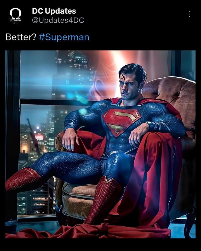 #HenryCavillSuperman 💯