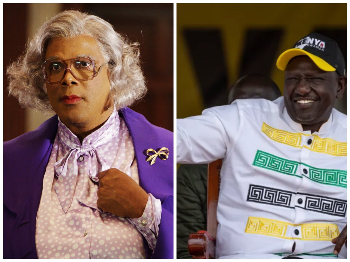 Ruto will meet Madea (Tyler Perry), at his studio, when the former sojourns to Washington

Foreign Affairs PS intimates that the duo will deliberate on invigorating verve into the Kenyan Film industry

(Kkkkk, uuuwiii - Single Kiasi)

So, the Oval next season wata shoot huku ama?