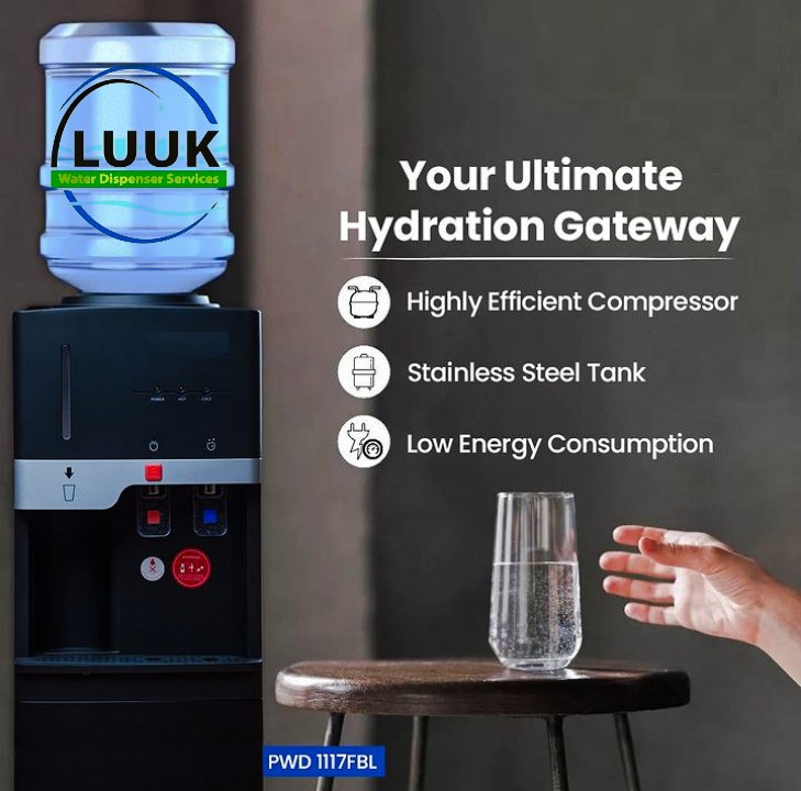 Make a smart choice for your health! Enjoy the ease and convenience of having crisp, clean water at your fingertips.

Get your water dispenser now and take the first step towards a healthier, happier you! #WaterDispenser #HydrationStation #HealthyLiving