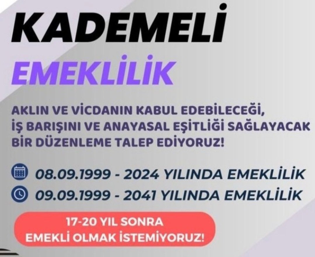 Bırakın ilgiyi başkaları toplasın
İçinde yaşadığınız anı yaşamayı öğrenin...insan'a önem verdim
İnsan olduğundan,İnsan olmayana da
Önem verdim İnsan olduğumdan devamını söylemeye gerek yok..
Ve birde çalınan emekler var 👇👇

Haydi bana müsaade..

#EmekliDeğilAdaletMitingi