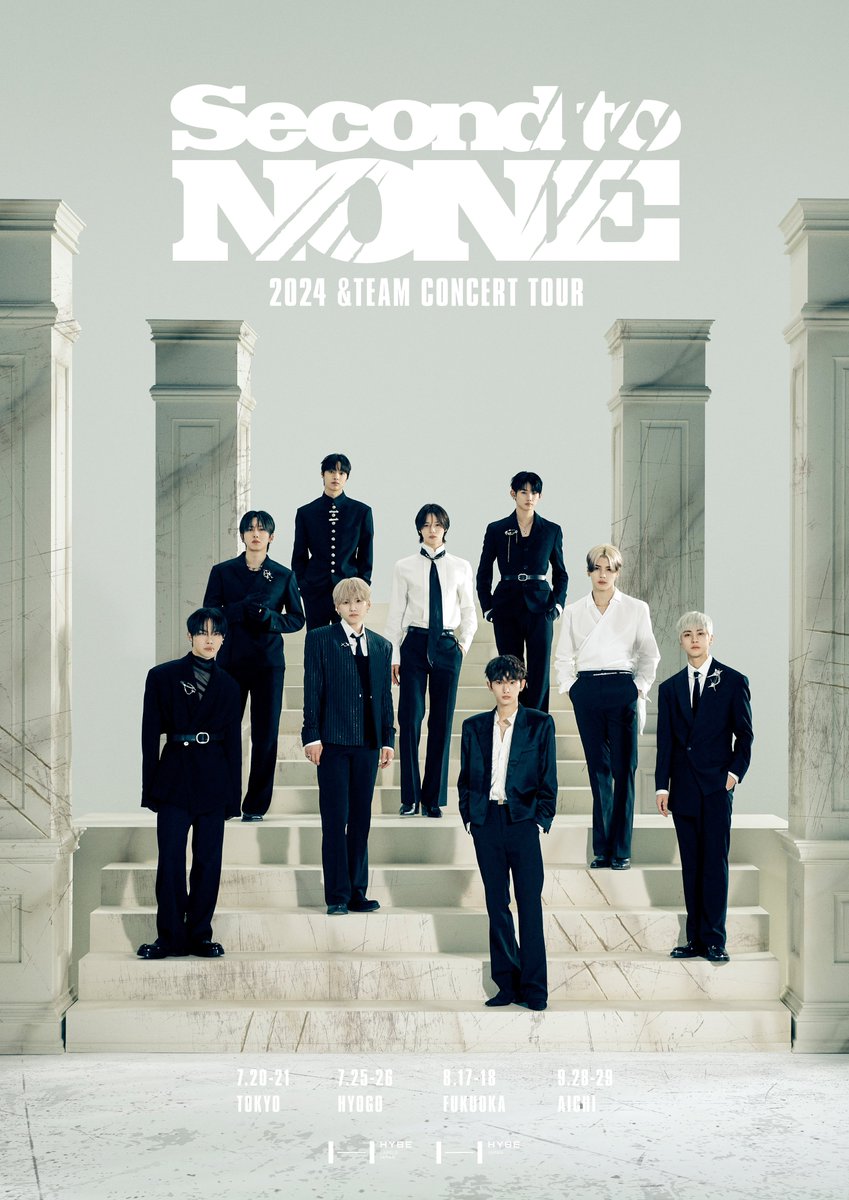 『2024 &TEAM CONCERT TOUR 'SECOND TO NONE'』
5月13日(月)よりLUNÉ Membership会員先行抽選受付決定！
📅先行抽選受付期間
5月13日(月)13:00~5月22日(水)23:59

詳細は以下をご確認ください！
📍andteam-official.jp/posts/news/twx…

#andTEAM
#SECOND_TO_NONE