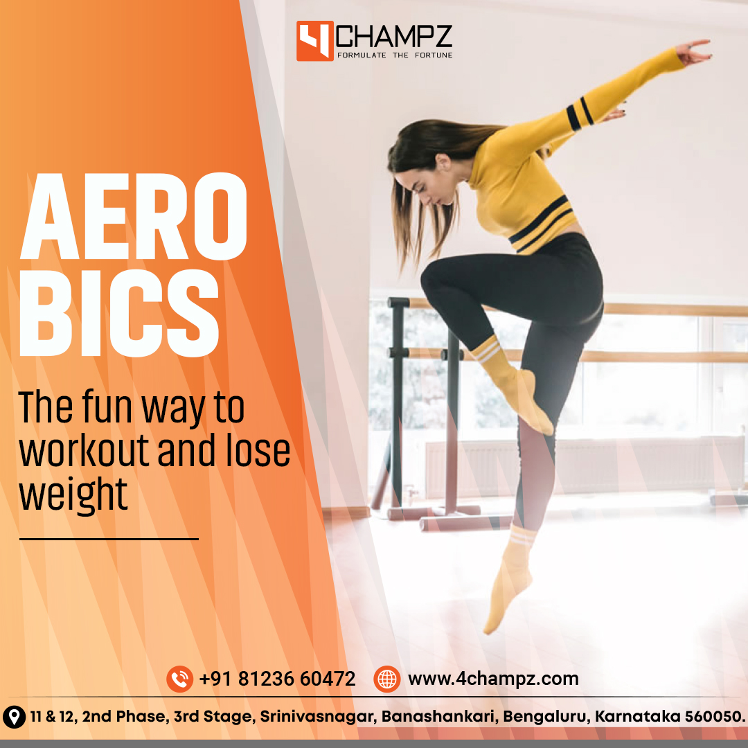 📢 Aerobics : The fun way to workout and lose weight
Contact Details:
☎️ +91-8123660472
📧 4champz.mamdev@gmail.com
🌐 4champz.com
#4champz #sport #healthwellness #aerobics #cardioworkout #fitnessclass #dancefitness #sweatsession #getmoving #healthyhabit