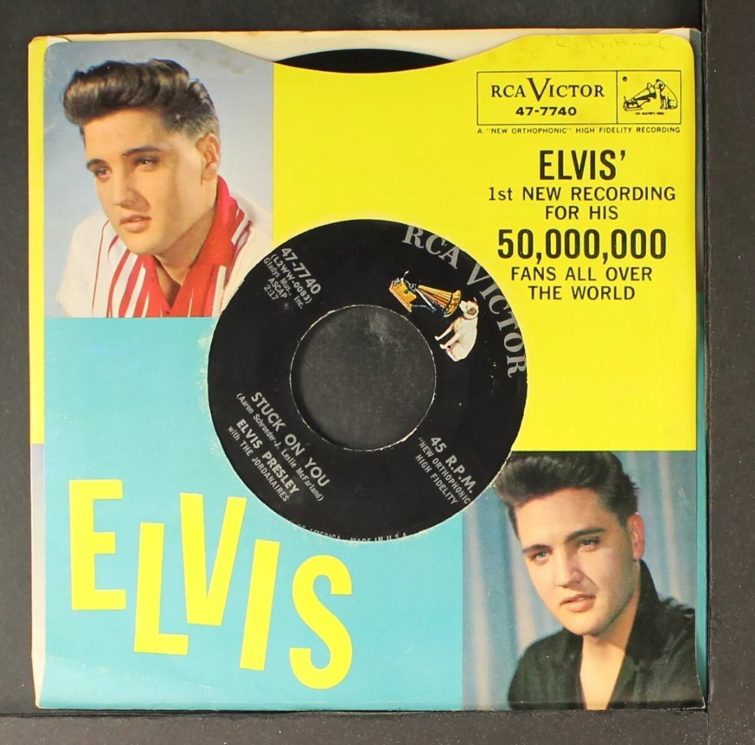 ON THIS DAY May 9, 1960. Elvis held on to #1 for a third week with “Stuck On You”. Incredibly, it was Elvis’s 74th week at #1 in his career. All this in just five years. #Elvis #ElvisPresley #ElvisHistory #Elvis1960 #Elvistheking #Elvis2024