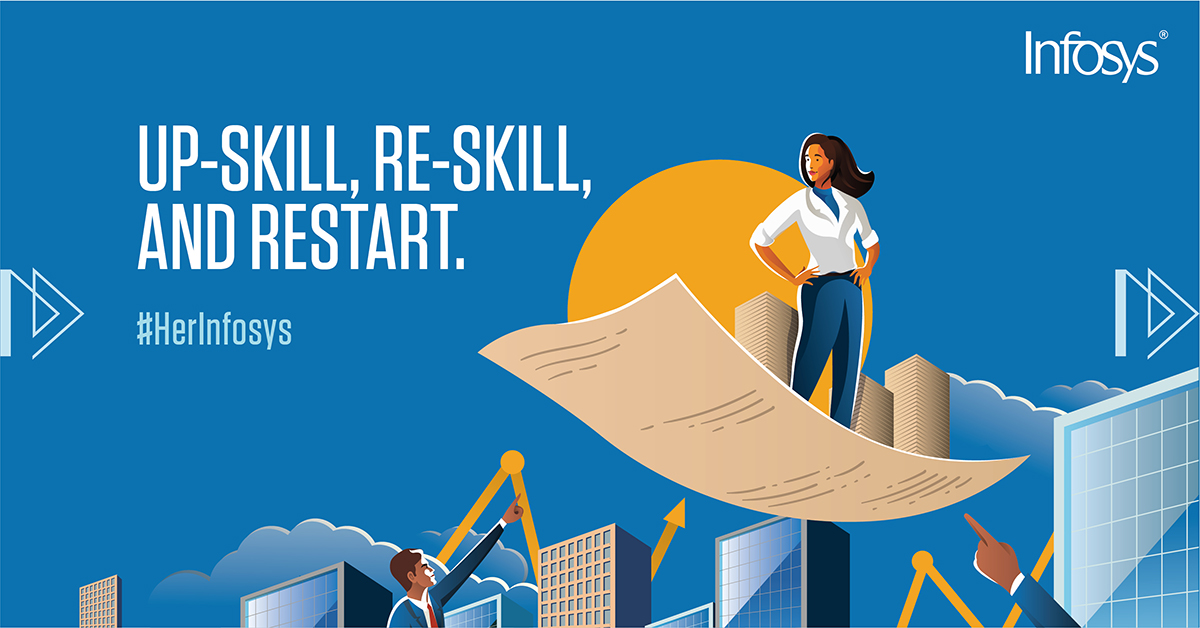 For women looking to return to work after a pause, Restart With Infosys offers opportunities to welcome you back. It’s a code we write with her, for her. This is Her Infosys Infy.com/RestartwithInf….

#RestartWithInfosys #InfosysHiring #DEIHiring