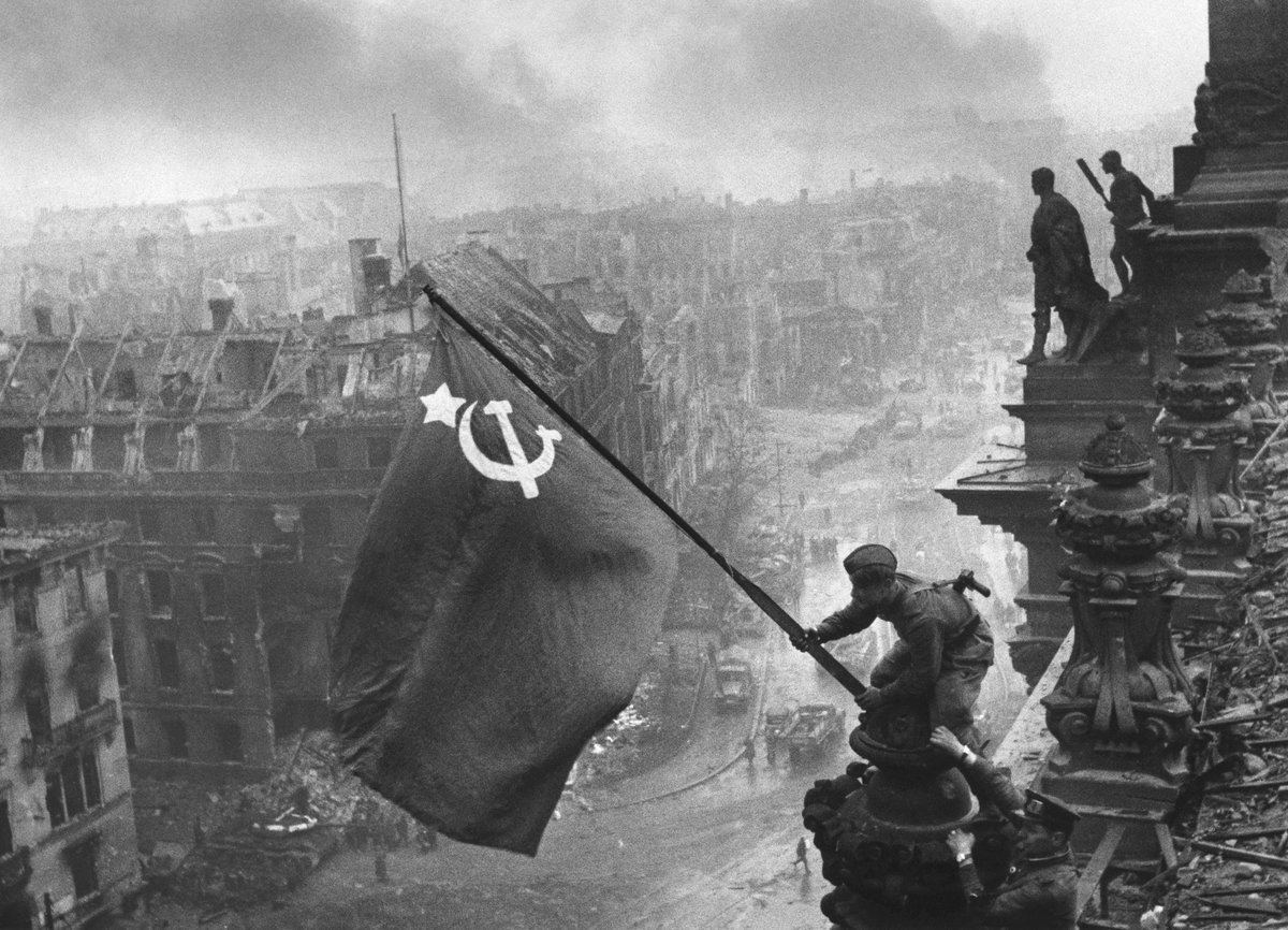 С днём победы - 9 May 'Anyone who loves freedom owes such a debt to the Red Army that it can never be repaid' - Ernest Hemingway