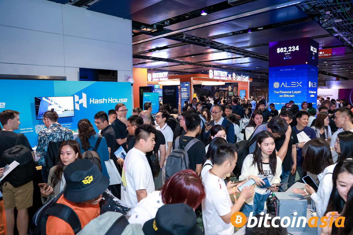 The Expo Hall is ALIVE 👏 Check out all of the incredible builders and companies shaping the future of Bitcoin!