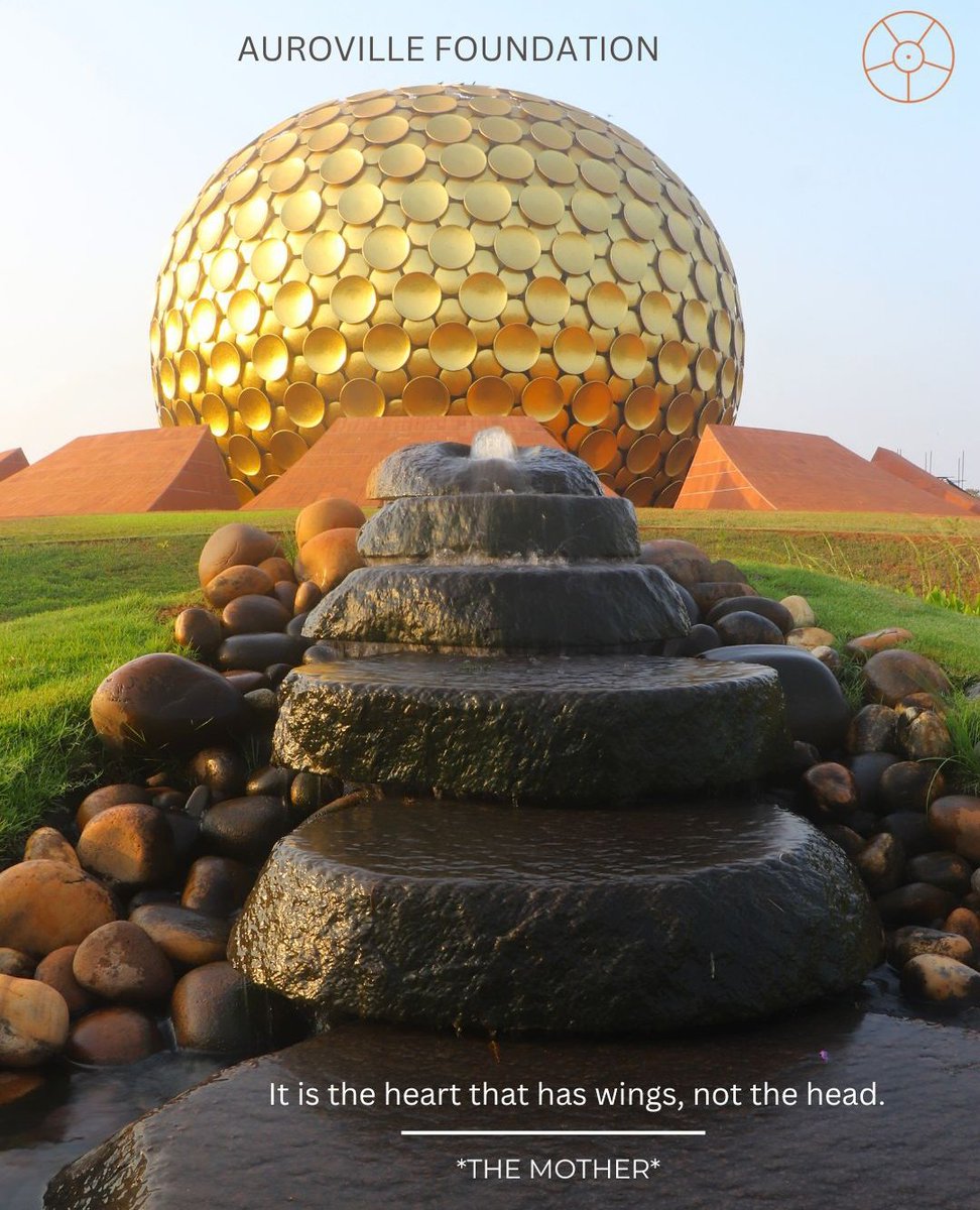 Matrimandir - The Soul of Auroville #Auroville #SriAurobindo #TheMother #Matrimandir