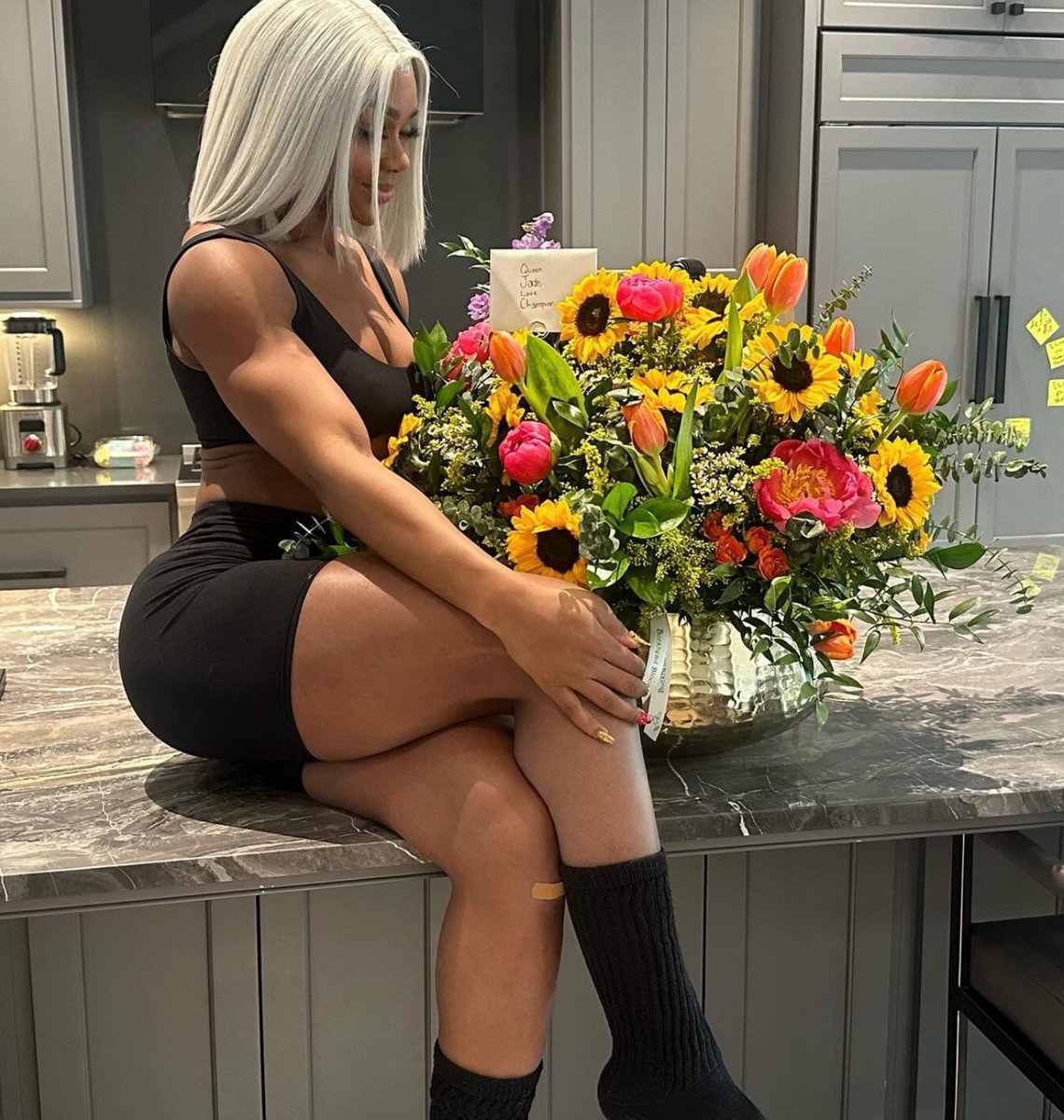 Jade Cargill’s husband Brandon Phillips got her special followers to celebrate her first WWE title 💐