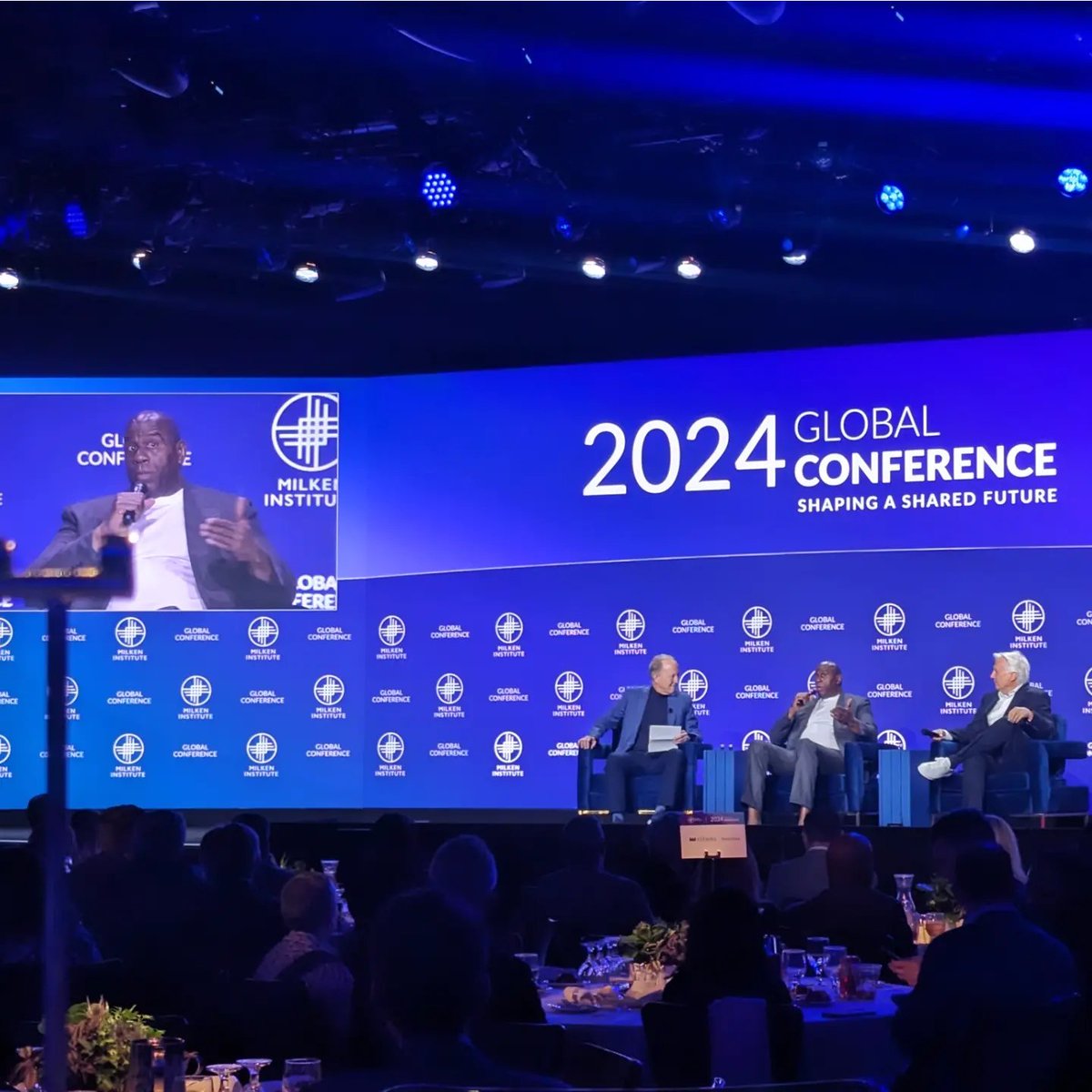 Classic times at #milken. Good ideas, vibes and people 🚀