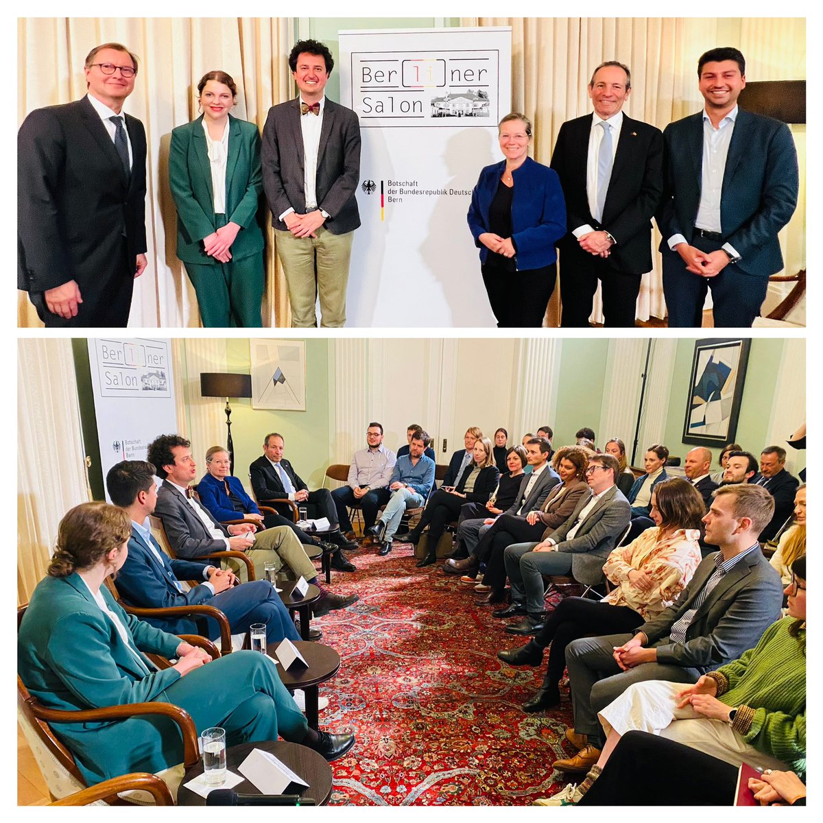 🔴Unsere neue #BerlinerSalon - Debatte „3x Demokratie“ 🇩🇪🇨🇭🇪🇺 ist jetzt online! Macht schlauer: Demokratie - Pitches, Perspektivwechsel, Zukunfts- & Partizipationsideen mit MdB #DStöcker, @FabianMolinaNR, @MavromichalisEU, @rfrbrghs & @nicolaforster . ▶️ t1p.de/tav2g