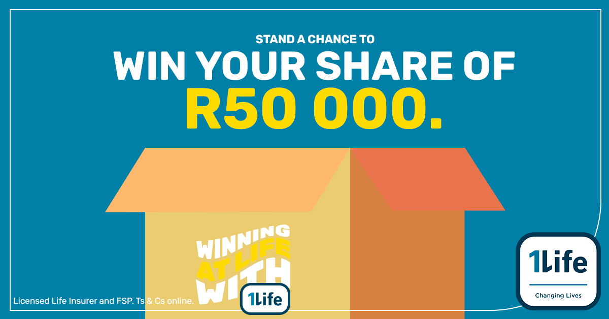 You're tired of seeing others post #WinningAtLife, when you never get the chance to Stand a chance to WIN up to R10,000 with @1life_insurance. Enter at buff.ly/3JNqqBi so you can tell the world you're Winning At Life. #1LifeChangingLives