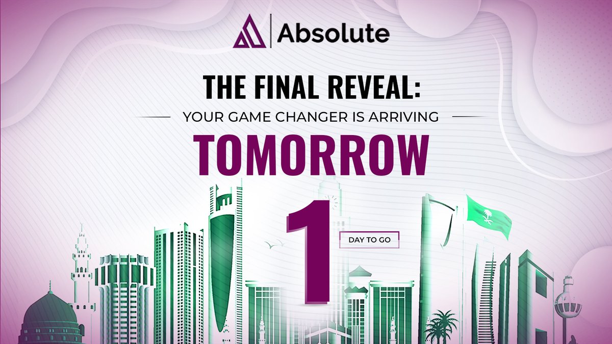 🎉Brace yourselves for the grand unveiling🥳. Tomorrow marks the arrival of a true innovator. Get set to witness the dawn of a new era.

#ComingSoon #NewInSaudiArabia #grandunveilling #GetReadySaudiArabia #1daytogo #prelaunch #DiscoverTheNew #viral #productlaunch #newproductalert