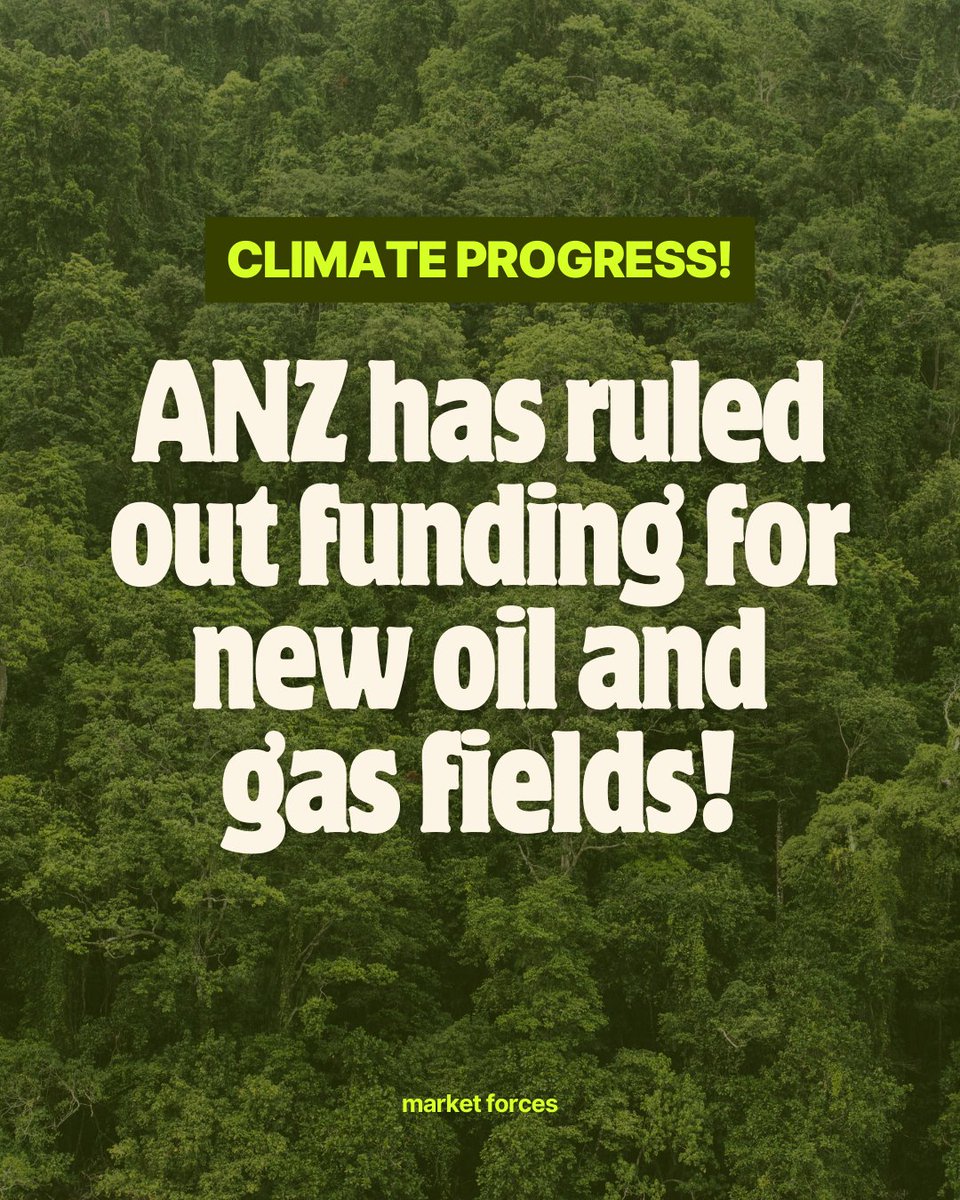 ANZ has delivered another crushing blow to @SantosLtd, @TotalEnergies and @exxonmobil's new Papua LNG project, announcing this week it will no longer fund new and expanded oil and gas fields and LNG export plants. #ClimateEmergency 🧵
