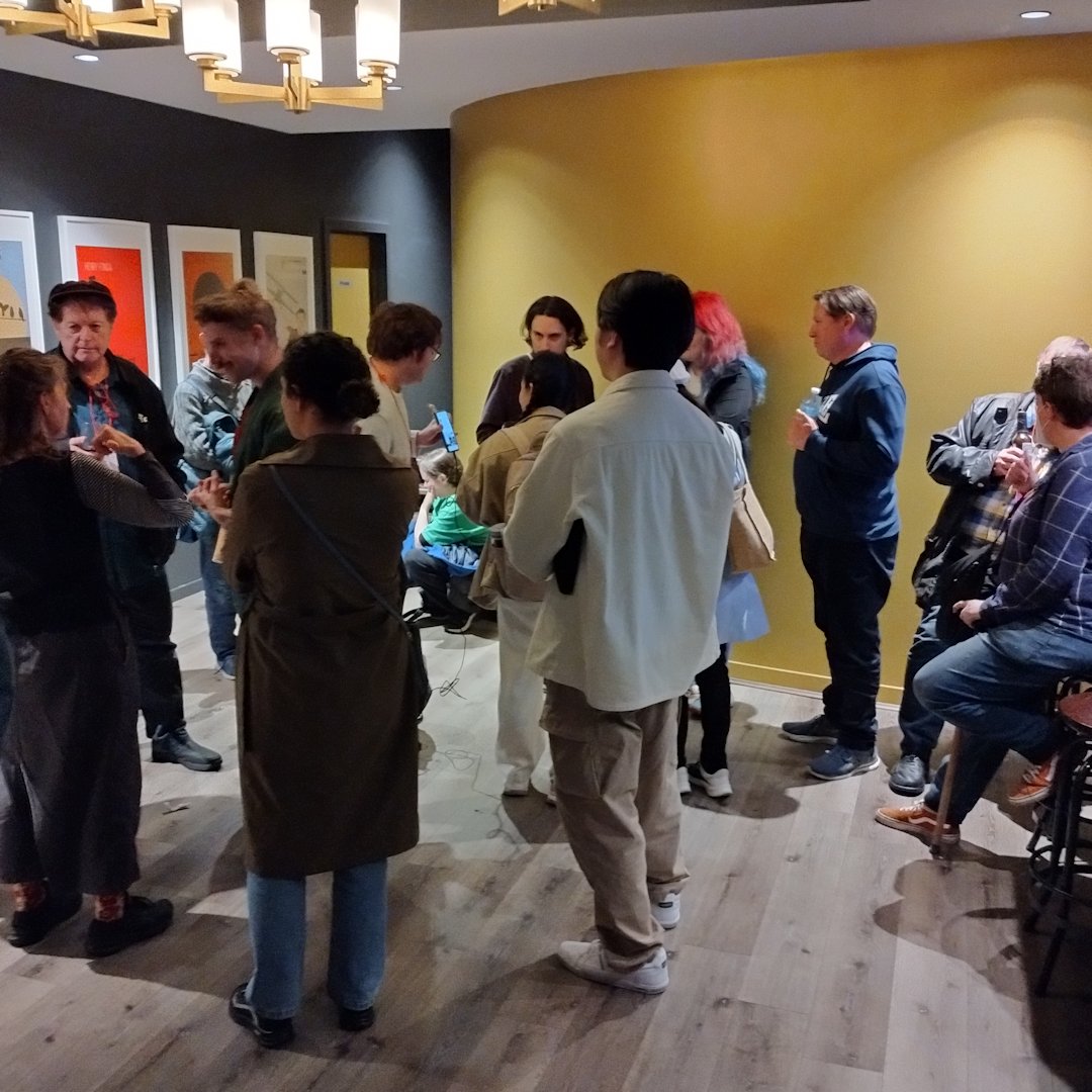 DAY 4 at MIAF was keeping it classy with the Black &amp; White Showcase!
🎩 Who knew animation could look this dapper?

😎 We were also hanging out with our mates at the local Studio Showoff, Melbourne-style! Can't wait for DAY 5!
miaf.net

#MIAF2024 #MIAF #AnimatedArt