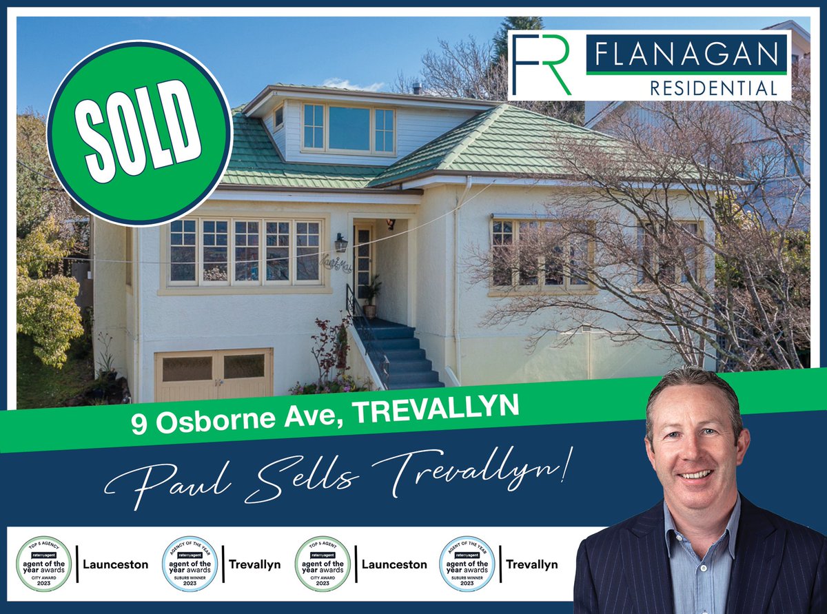 ☘️ Sold - 9 Osborne Avenue ☘️ 
Congratulations to everyone involved with this sale! All the best for the future from the team at Flanagan Residential 🥳🏠🎉🍾 #happyclients #sold #areyousold #flanaganresidential 

flanaganresidential.com.au/property/506/9…