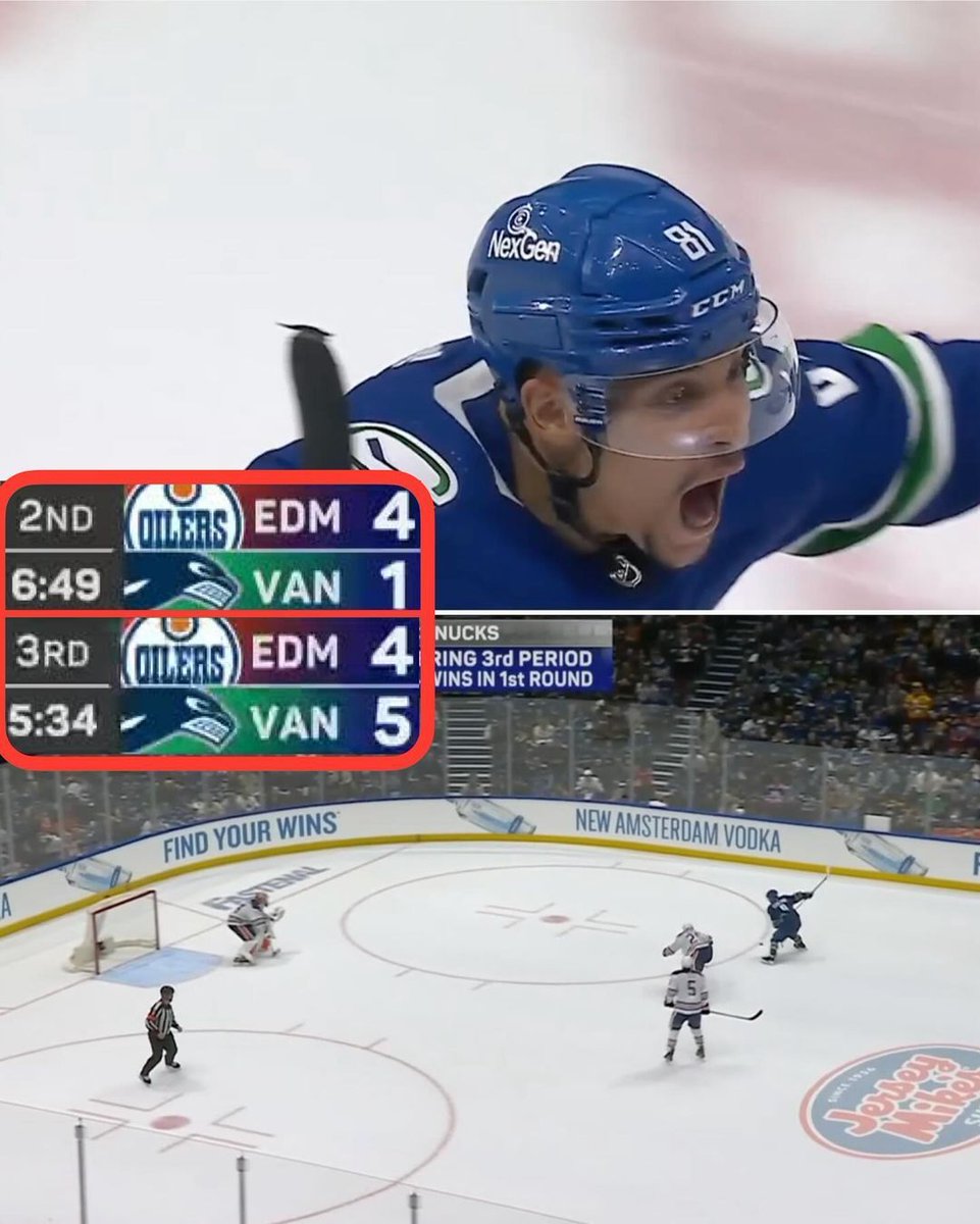 What a comeback by the #Canucks 🤯🔥 (via @BR_OpenIce)