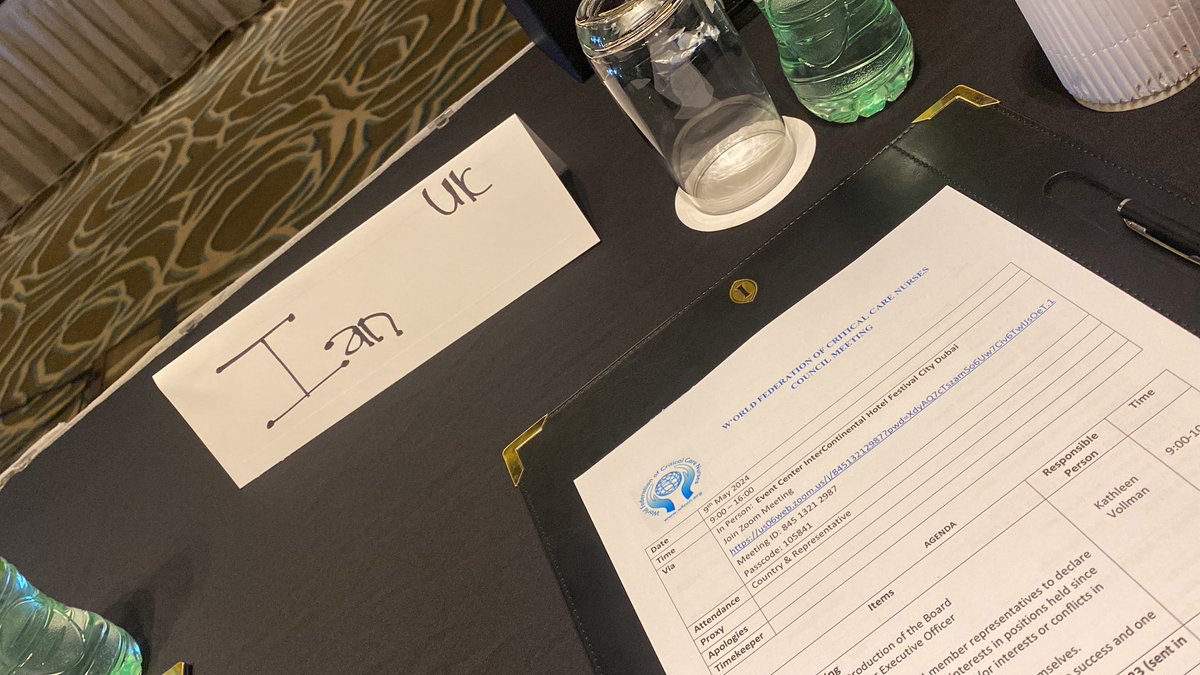 So proud to represent #baccn at the world federation of critical care nurses council meeting #wfccn <a href="/BACCNUK/">BACCN 💙</a>