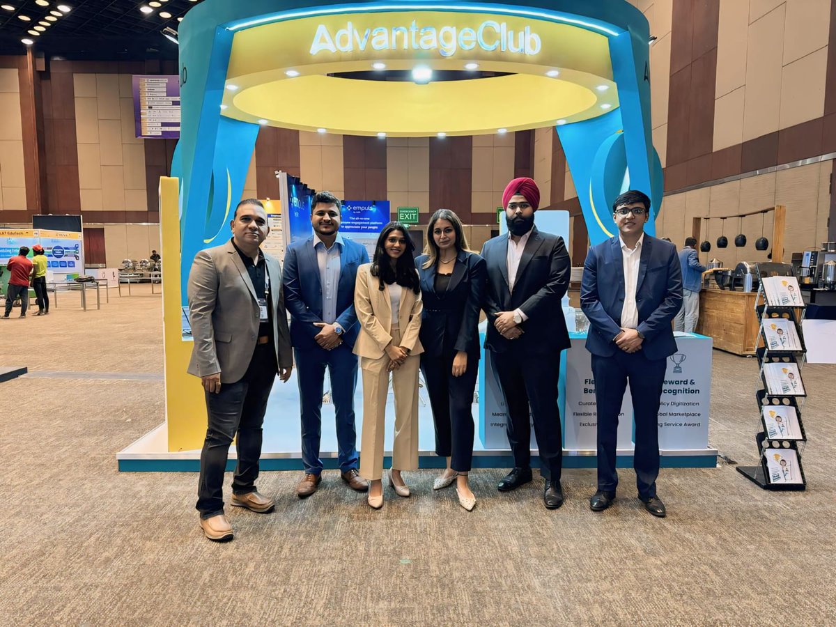 Our Team is excited to be at the @SHRMIndia Tech'24 Conference & Expo powered by Advantage Club! Come meet us at booth no. 98 at #SHRMIndiaTech and let's dive into engaging conversations about HR Technology. #SHRMTech24 #AdvantageClub #HRInnovation #TechConference #HRLeadership