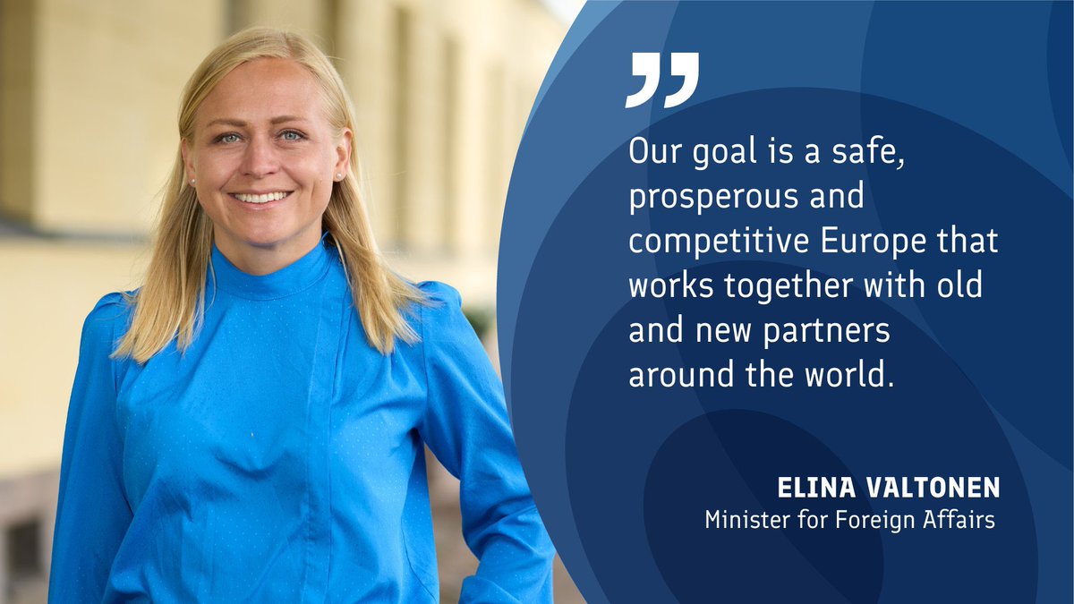 Happy Europe Day! 🇪🇺 For Finland, the European Union is the most important community of values and the main reference group for political and economic cooperation. #EuropeDay