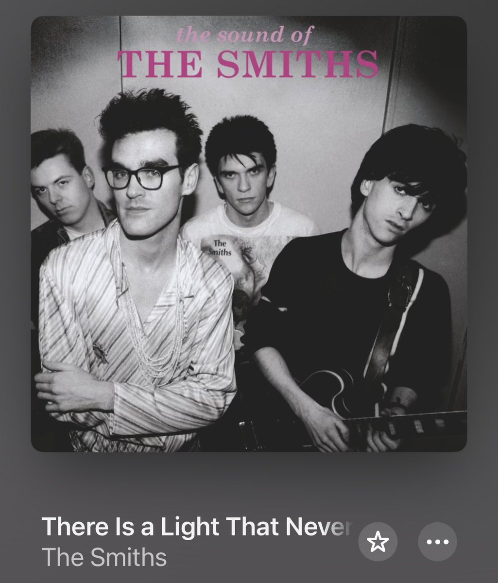 #bbcgms there is a light that never goes out by the Smiths , was a pivotal moment , listened one night at a girlfriends house and thought what a band, liked The Smiths ever since