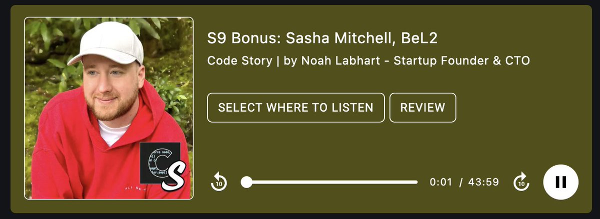 @sash__mit, Head of BeL2, joins CodeStory to discuss how we are advancing Bitcoin by integrating smart contracts and DeFi, while maintaining its core decentralised security and ethos. Listen on all streaming platforms here! codestory.co/podcast/bonus-…