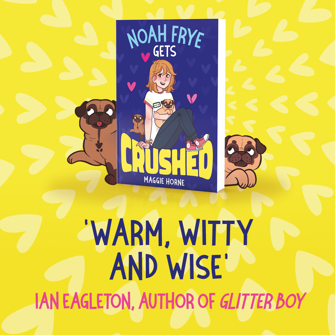 Less than three weeks 'til this superbly charming LGBT+ rom-com written by Maggie Horne lands in bookshops! As always, Luna Valentine has created the most gorgeous cover. Pre-order here: fireflypress.co.uk/books/noah-fry…