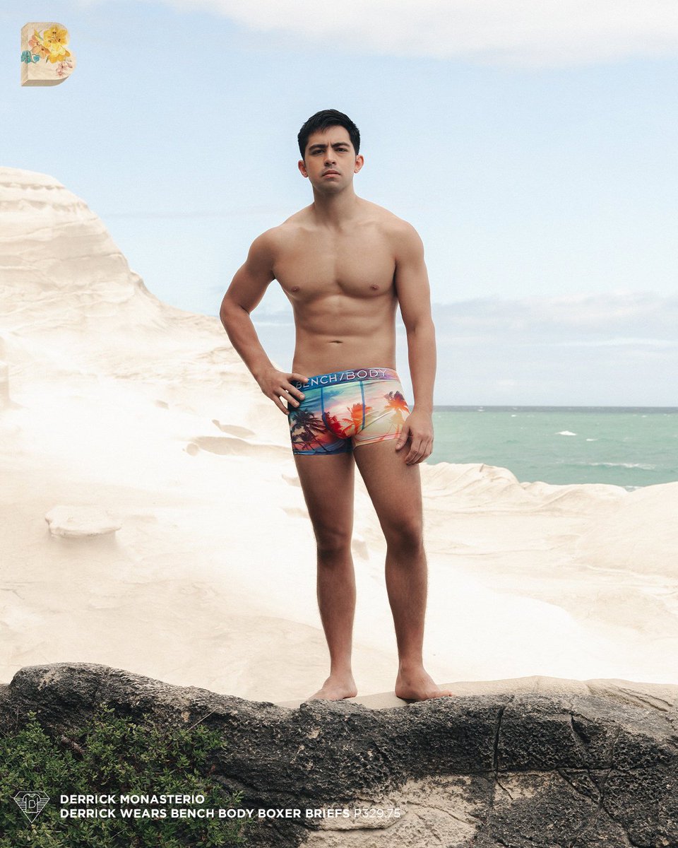 Start your day off right on one fine morning with @derrrmonasterio's summer-printed #BENCHBOdy underwear, guaranteed to add a touch of fun and excitement to your daily routine! 🌴🌊 Shop now and start each day with confidence and style. #BENCHSummer2024 #BENCHOneFineMorning