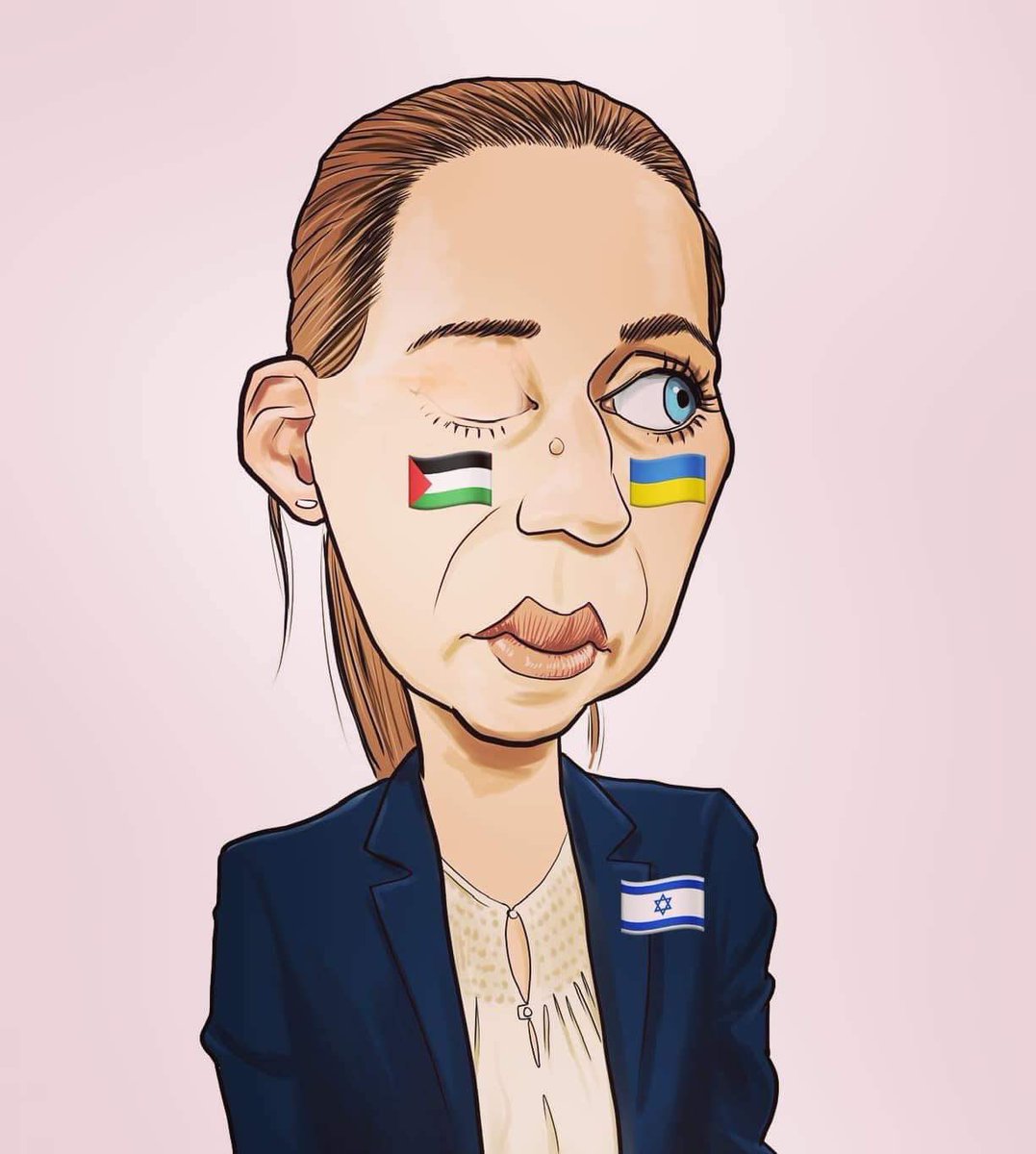 »Åh, vores regering, de vender blikket den anden vej. Når Mette hun vil støtte Netanyahus folkedrab, så må vi gå på gaden – det blir ik' i vores navn!«