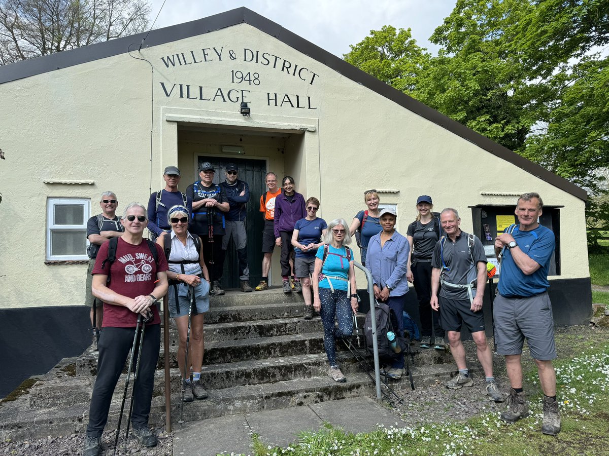 Today is the earliest day that our walkers can bag a 100 mile medal and it will happen on the Wrekin Giant - watch this space for who might it be? Will they keep on walking for the Cartman Challenge? Who knows….