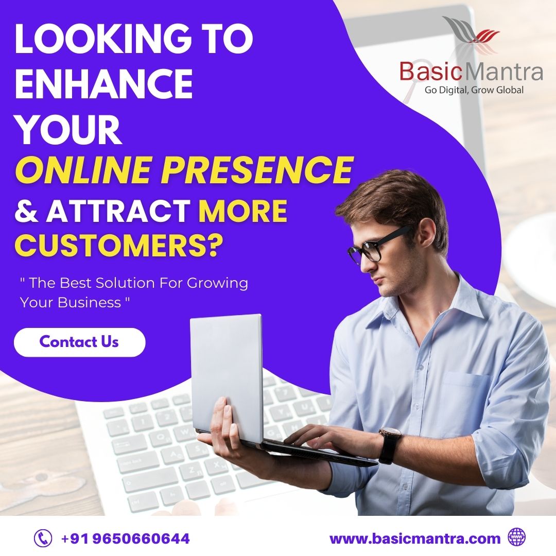 ➡️ Look no further! Our comprehensive solution is the key to Growing Your Business & Reaching New Heights.  
.
🤝 Contact us today to learn more about how we can help you succeed.👇
Call +91 9650660644
.
.
 #onlinepresence #growyourbusiness #marketingsolution #businessstaratagies