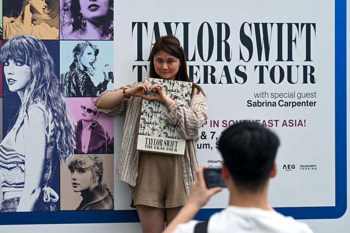 Effet Taylor Swift, mythe ou réalité ? Les dollars produits par les tournées et les ventes d'album de la chanteuse américaine ont-ils un effet macroéconomique sur le PIB américain ? Et au-delà ? 🎶🇺🇸💵 radiofrance.fr/franceculture/…