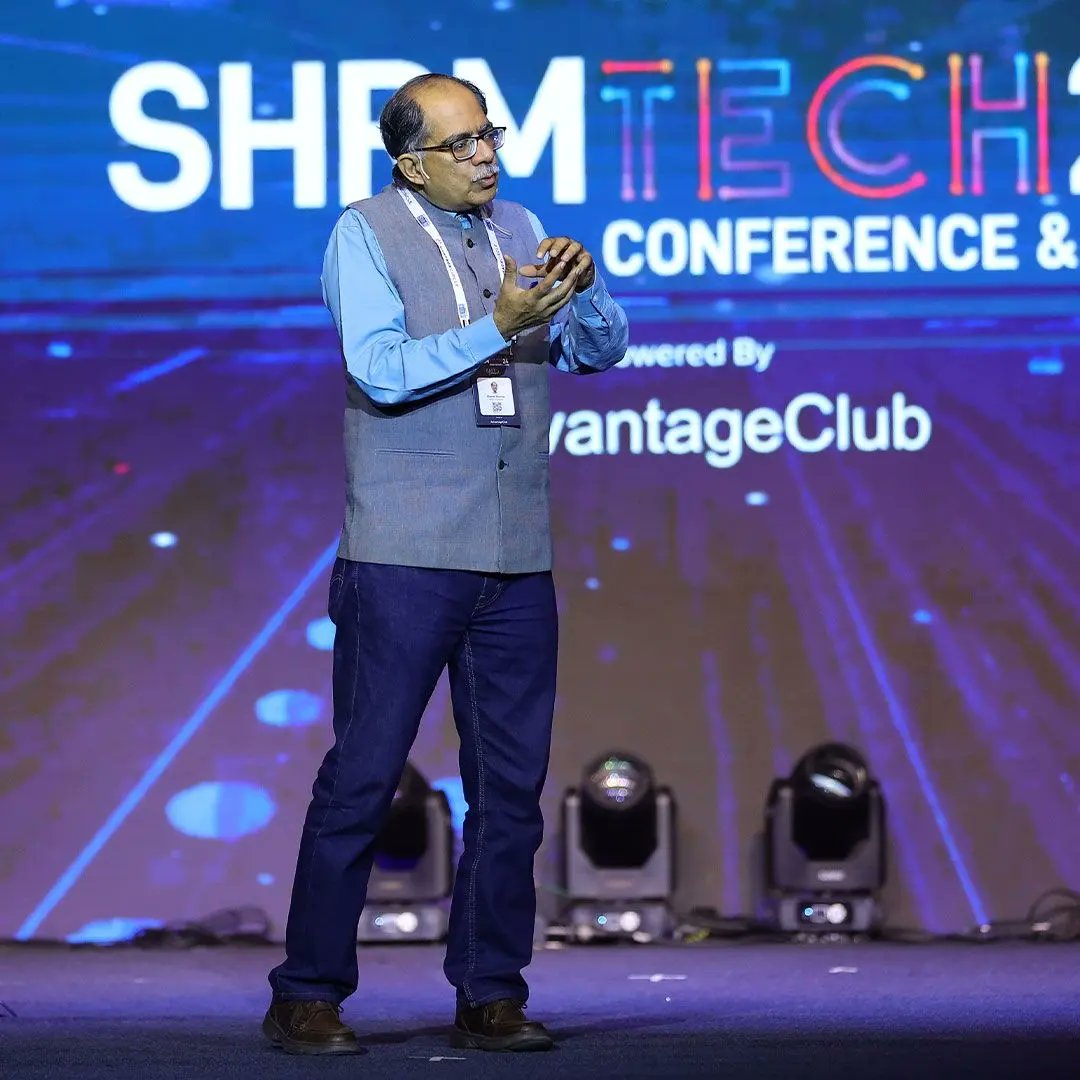 At #SHRMIndiaTech, the spotlight is on as Sharad Sharma, Co-founder of iSPIRT Foundation, takes center stage to explore the DPI (Digital Public Infrastructure) Revolution. 

#shrmindiatech #hrtech #shrmindia #shrmtech24 #betterworkplaces