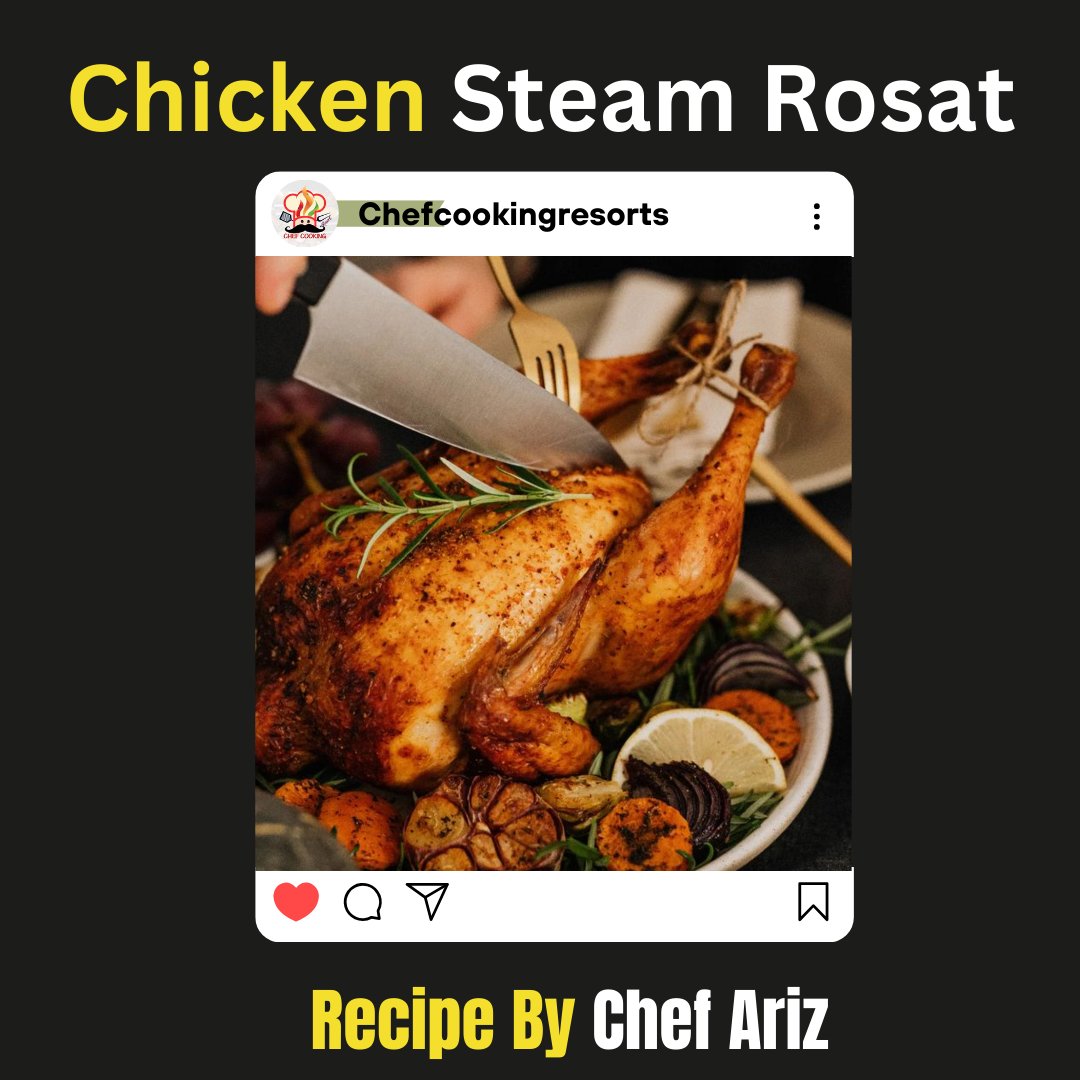 ChefCookingReso's tweet image. Hey foodies! Ready for a flavor explosion? Dive into our Chicken Steam Roast! 🍗✨ It's a culinary journey you won't forget. 😋
Click the following link to watch complete recipe on 𝐦𝐲 𝐘𝐨𝐮𝐓𝐮𝐛𝐞 𝐜𝐡𝐚𝐧𝐧𝐞𝐥.
youtu.be/wLRK_dSxTK0?si…
#chefcookingresort #chickenrecipe