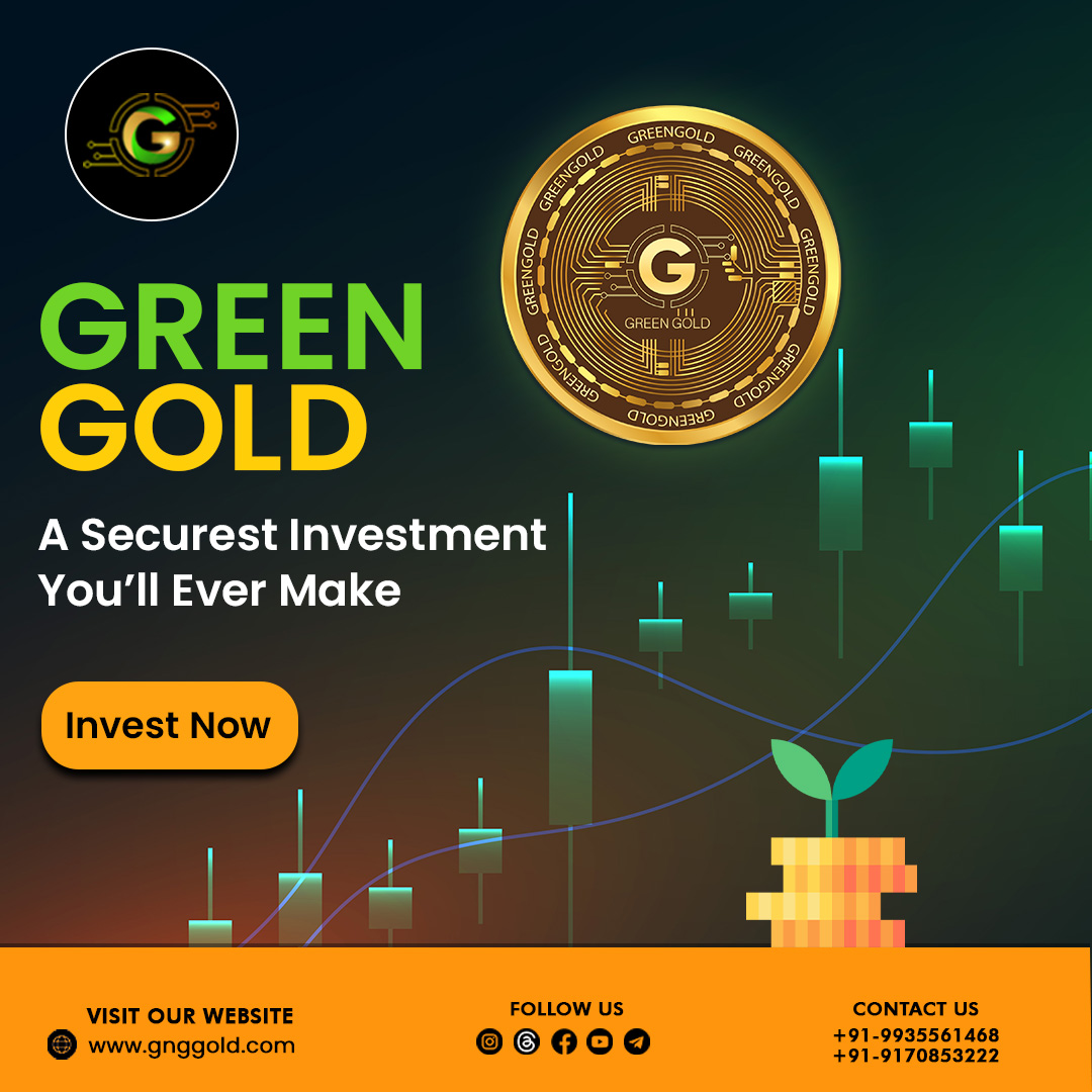 A Secure Investment you'll Ever Make✨🌱✨
.
.
Invest in GreenGold🌱💸
.
#gnggoldinvestment #greengoldinvesting #gnggold #tradegnggold #growyourportfolio #greeninvestment #stakingcryptocurrency 
.
Disclaimer: Nothing on this page is financial advice, please do your own research!