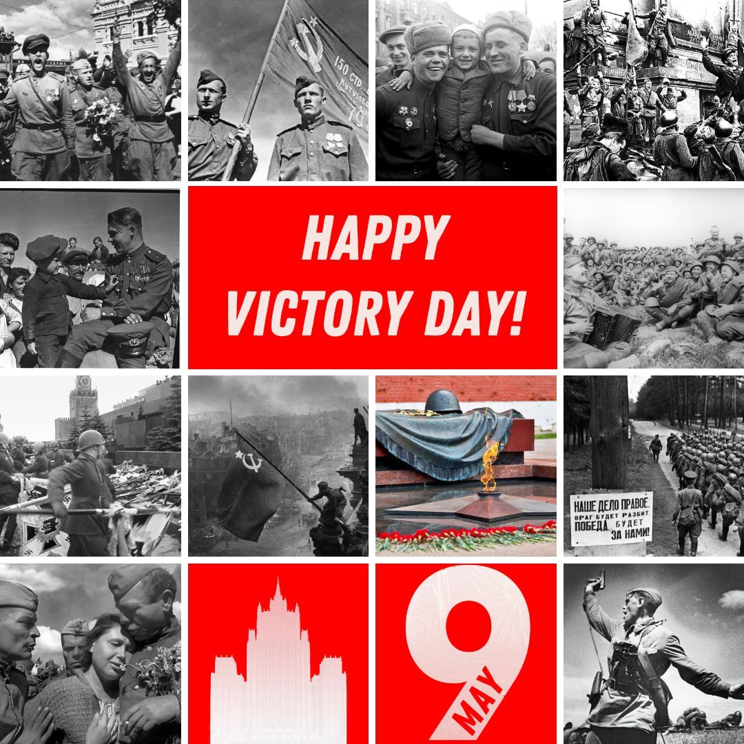mfa_russia's tweet photo. 🌟 Happy #VictoryDay!

#LestWeForget

#Victory79 #May9 https://t.co/QulLOjONng